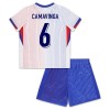 Maillot de Supporter France Camavinga 6 Extérieur Euro 2024 Pour Enfant